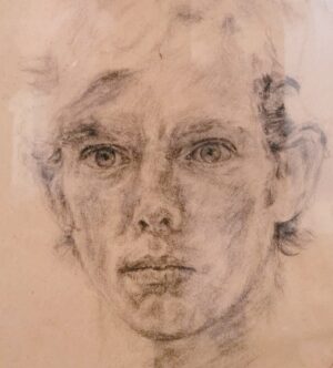 William Burgess self-portrait age 17